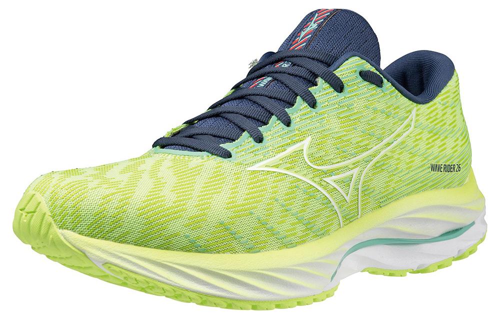 Mizuno Wave Rider 26 'Yellow Blue' J1GD220325