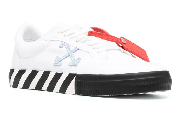 Off-White Vulcanized low-top Sneakers 'White Black Orange' OMIA085S23FAB0010140