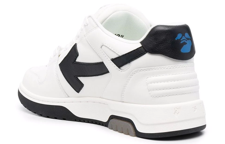 Off-White Out Of Office Low-Top Sneakers 'White Black' OMIA189C99LEA0010110