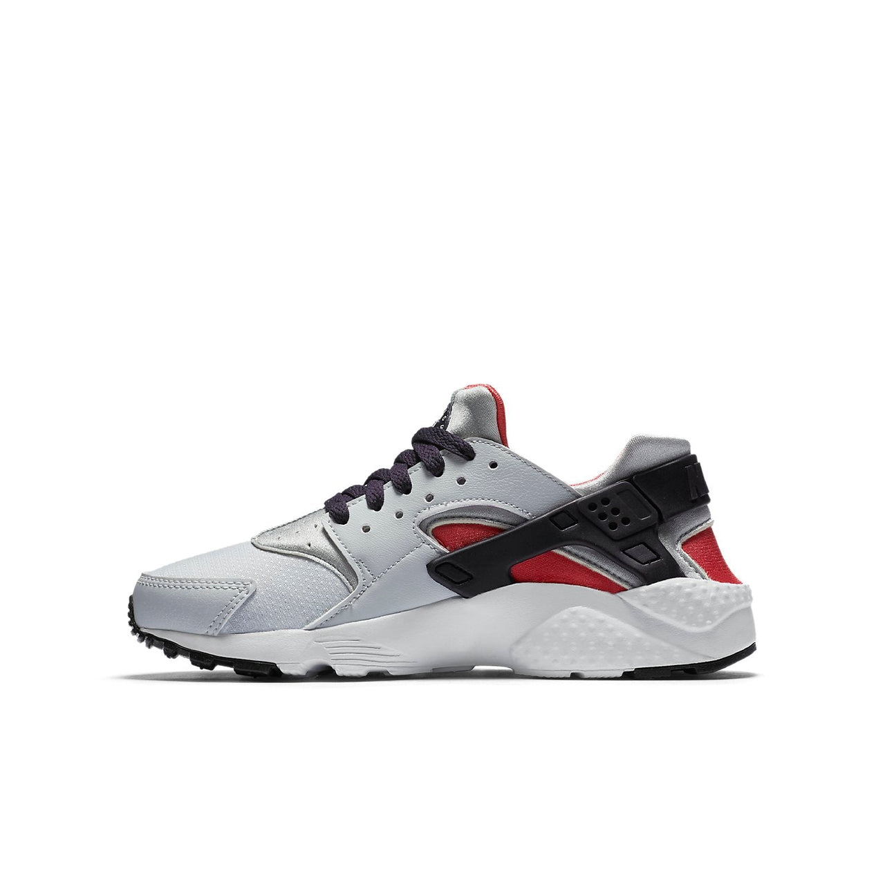 (GS) Nike Huarache White/Red 654280-009