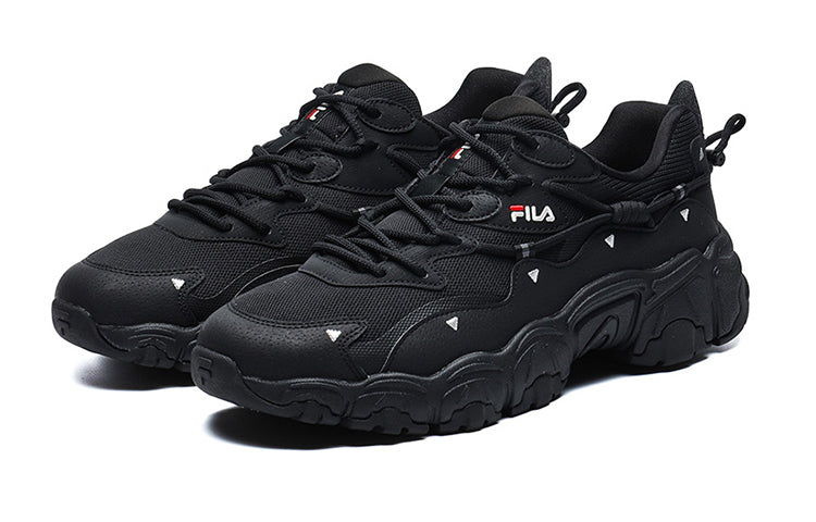 FILA Low Top Running Shoes 'Black White' F12M134108FBG