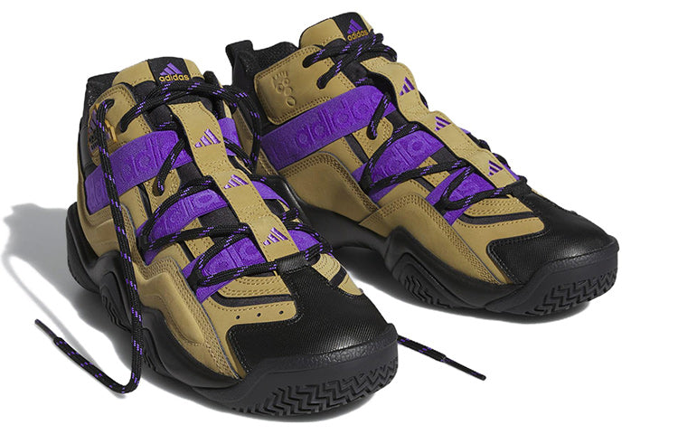 adidas Top 10 2000 Shoes 'Khaki Purple Rush' HQ9005