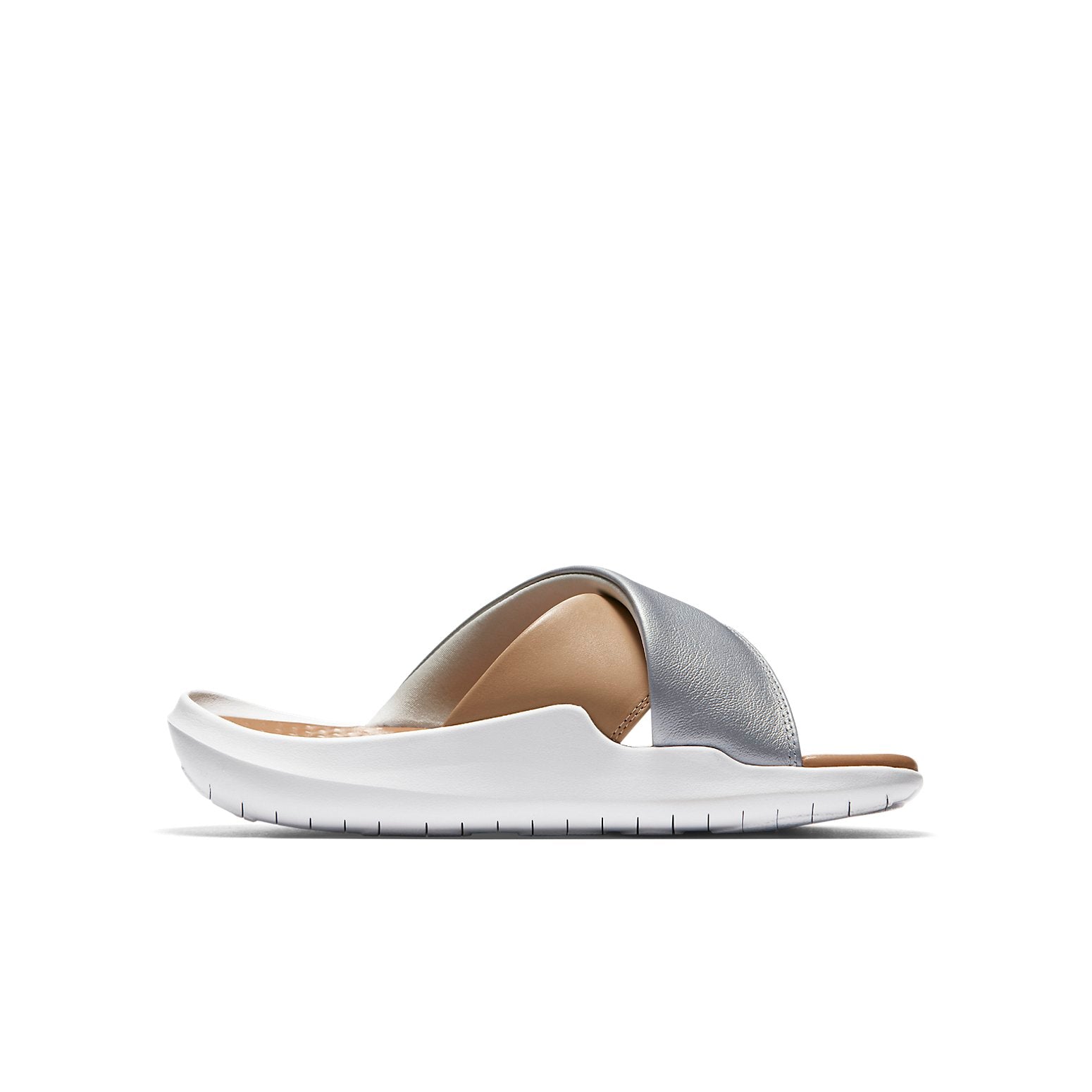 (WMNS) Nike Benassi Future Cross SE Premium 'Silver' AO2641-001