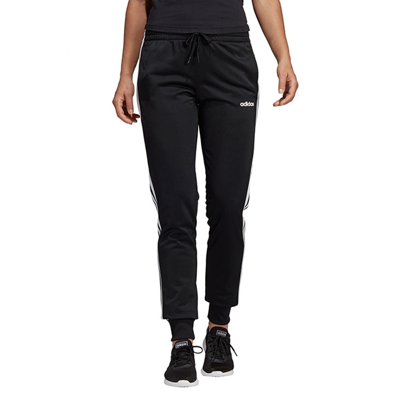 (WMNS) adidas W E 3s Pant Tri Slim Fit Bundle Feet Knit Sports Pants/Trousers/Joggers Black DP2382
