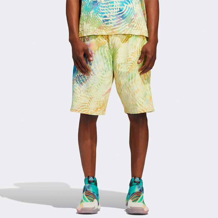 adidas originals Men's x PW March Madness Print Shorts Multi-color GD8721