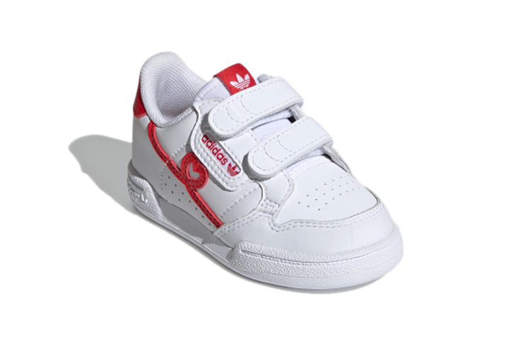 (TD) adidas Continental 80 Cf I 'White Red' FY2580