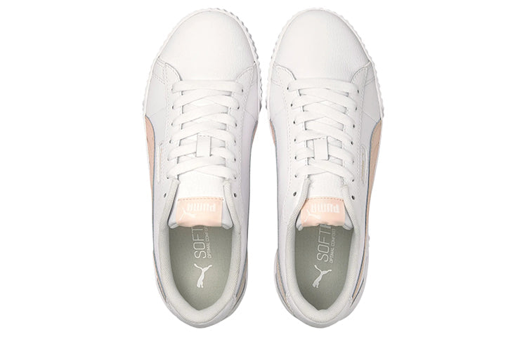 (WMNS) PUMA Carina Crew White/Orange 374903-03