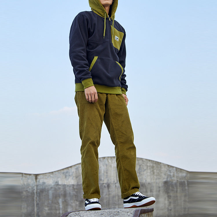 Vans Authentic Chino Cord Relaxed Trousers 'Olive Green' VN0A5FK3YXH