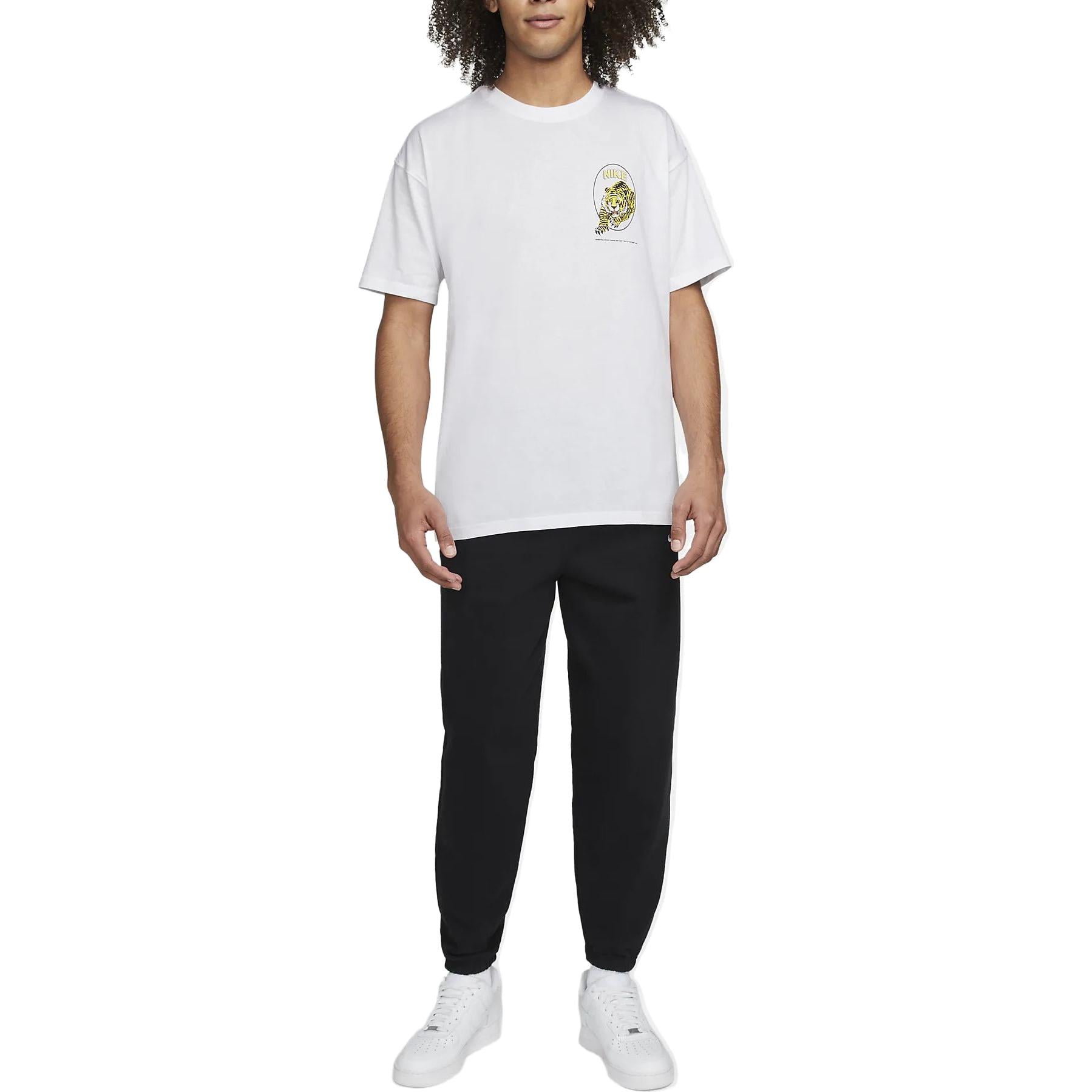 Nike NRG Tiger T-Shirt 'White' DO6627-100