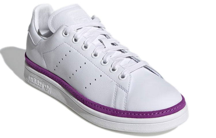 (WMNS) adidas originals Stan Smith New Bold 'White Purple' BD8074