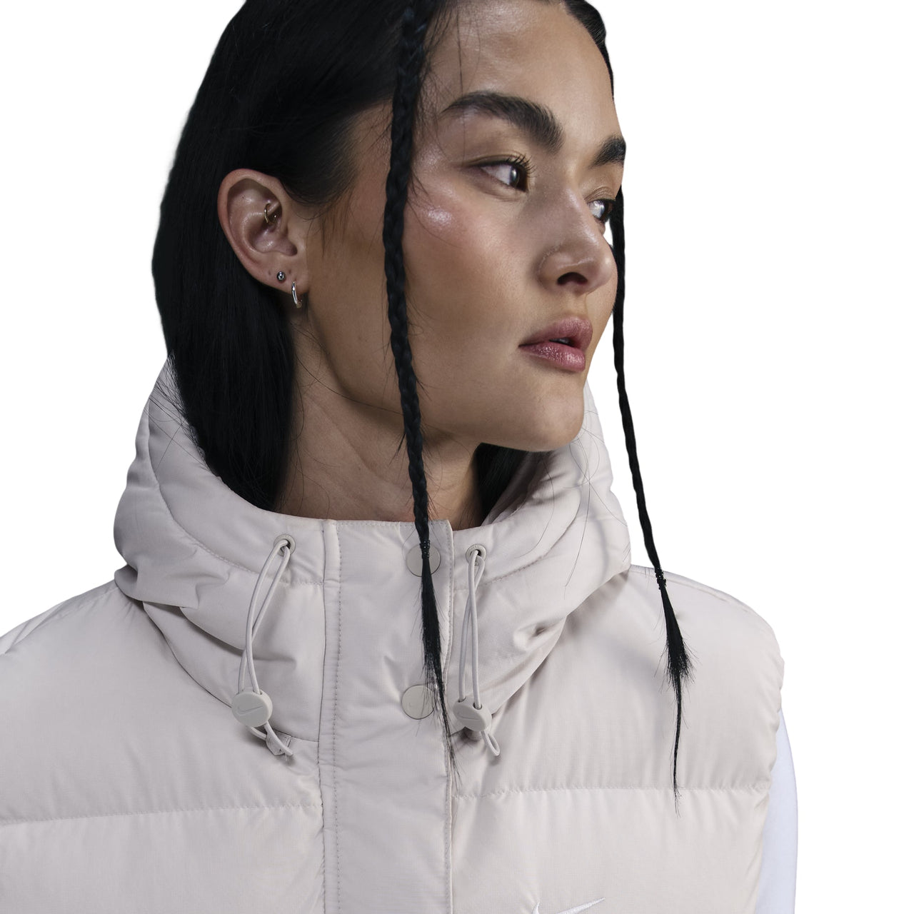 (WMNS) Nike Sportswear Metro Puffer Therma-FIT Vest 'White' FZ5933-104