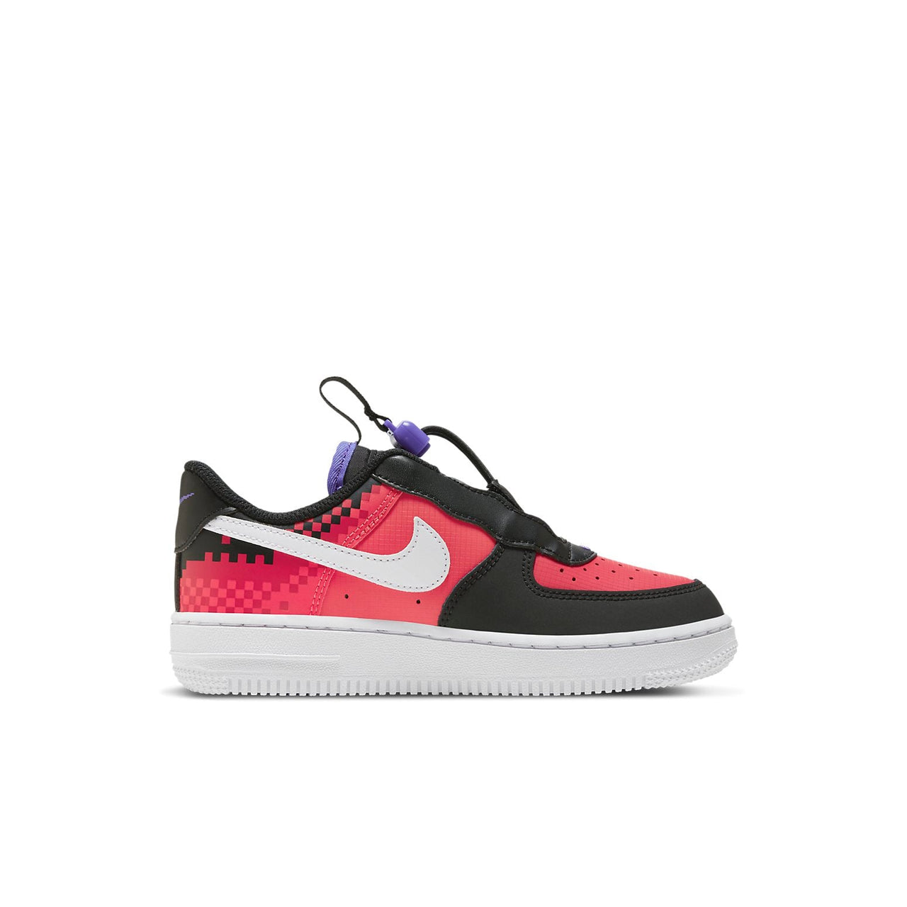 (PS) Nike Force 1 Toggle SE 'Black Red' DN3322-600