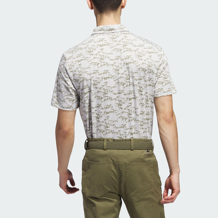 adidas Go-To Printed Polo Shirt 'White' II7837