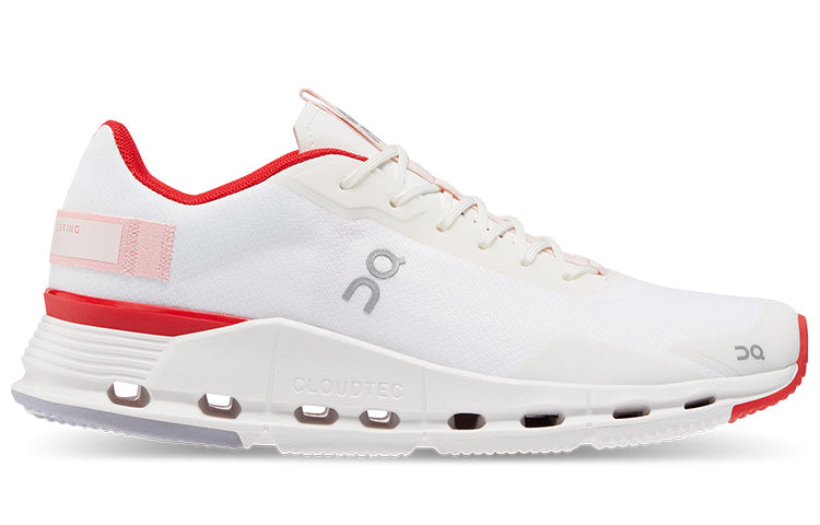 (WMNS) On Running Cloudnova Form White Red' 26.98481