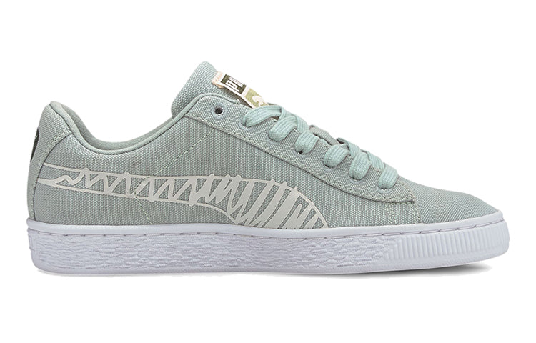 (GS) PUMA Basket Canvas Winter 'Time 4 Change - Aqua Grey' 374300-03