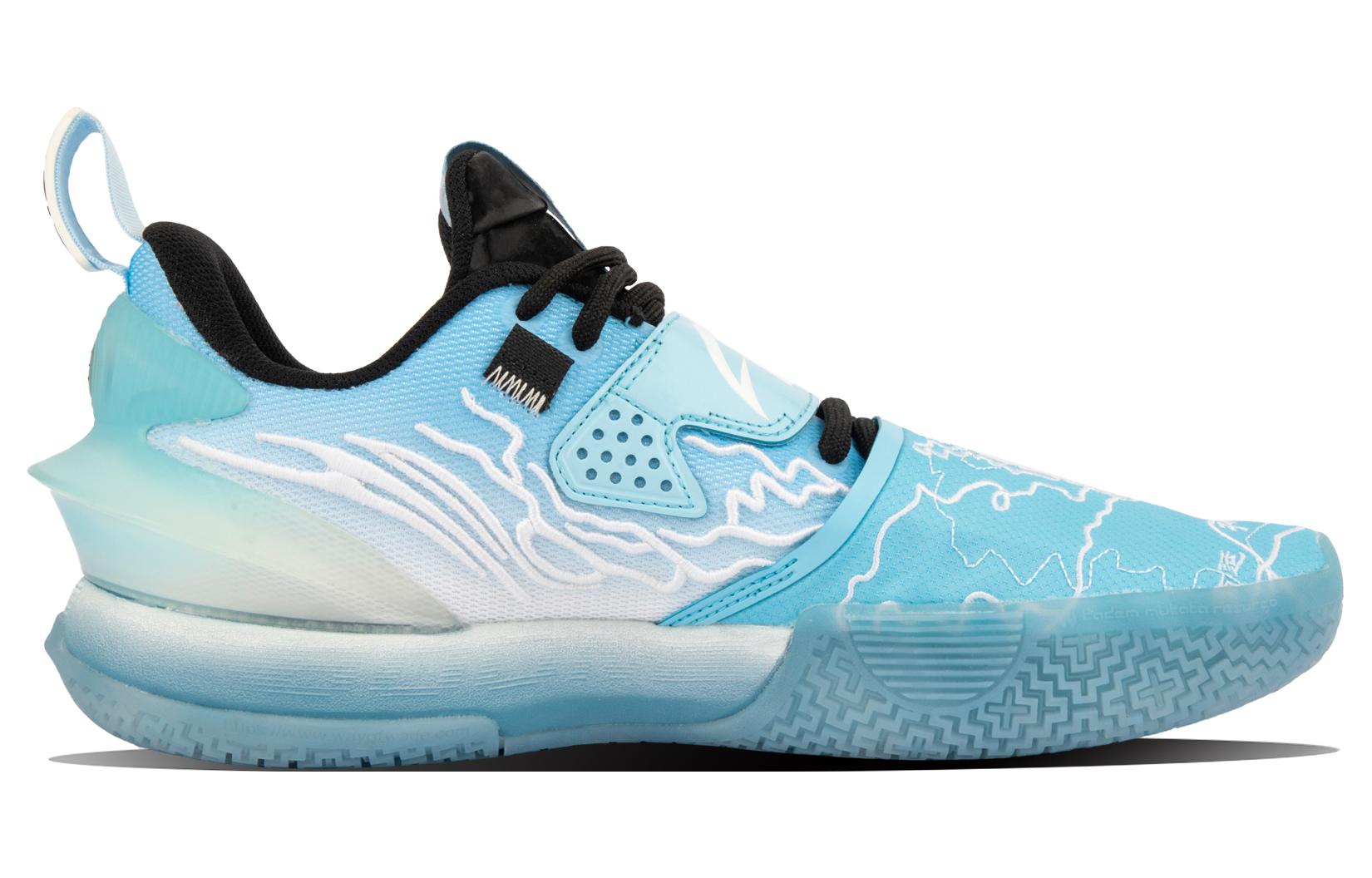 Li-Ning Wade All City 10 Low x 'Colour Of Ring Light Blue' ABAS173-2