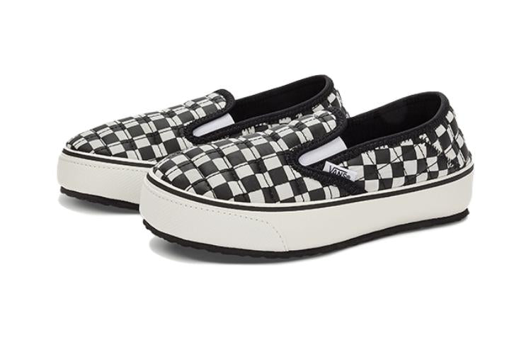 (PS) Vans Slip-Er2 Checkerboard 'Black White' VN0A5DXOBA2