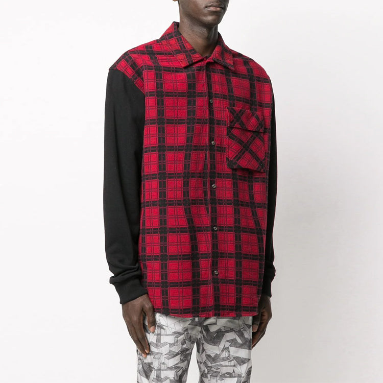 Off-White Plaid Casual Shirt OMGA101R20G530202010