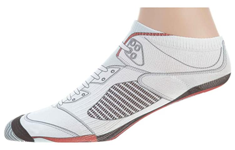 Air Jordan Retro 5 Bootie Low Cut Ankle Socks 'White' 519600-100