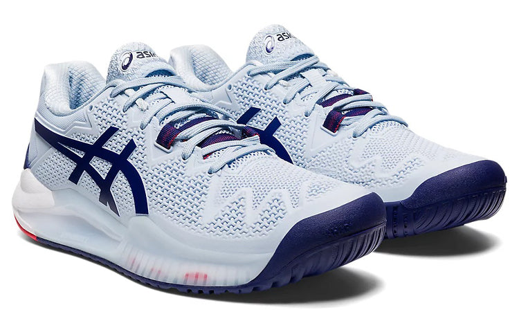 (WMNS) ASICS Gel-Resolution 8 D Wide 'Soft Sky' 1042A097-407