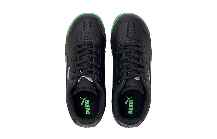 (PS) PUMA Mercedes-amg Petronas F1 Roma Low Top Running Shoes Black/White/Green 306661-01