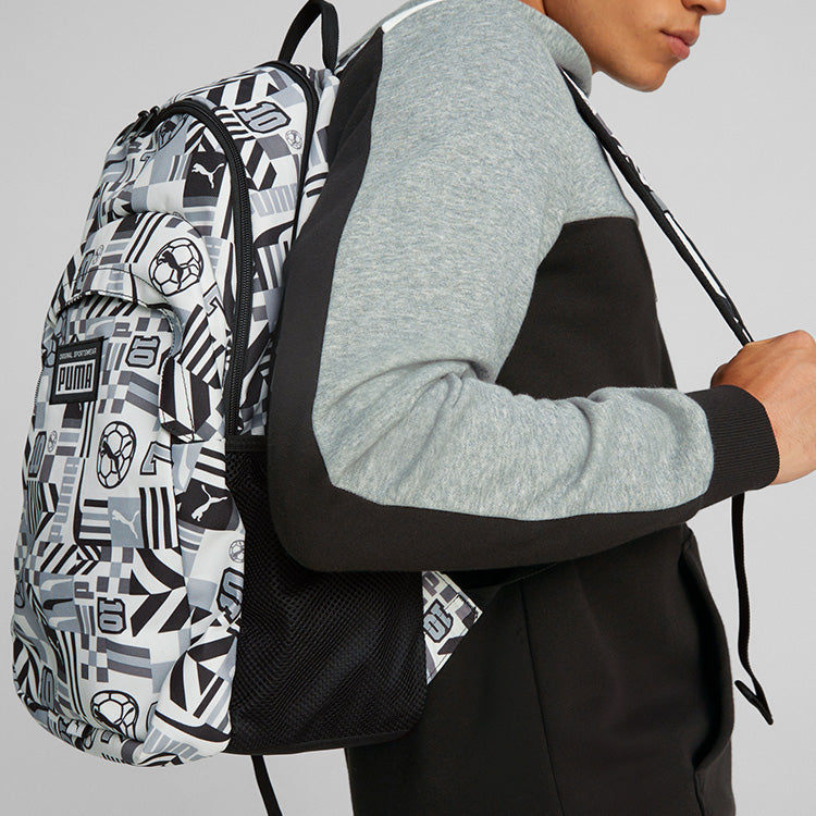 PUMA Academy Backpack 'White Black' 079133-03