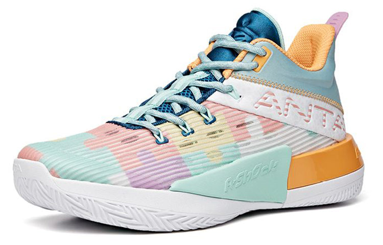 ANTA Klay Thompson Crazy 4 Attack 2 Basketball Shoes 'White Multi' 112031107-6