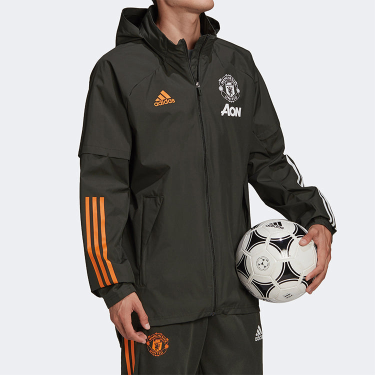 adidas Manchester United All-Weather Jacket - Green FR3692