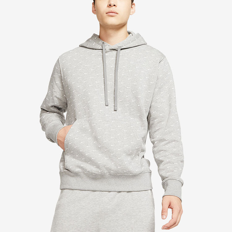 Nike Mini Swoosh Casual Sports Full Print Gray CJ5405-063
