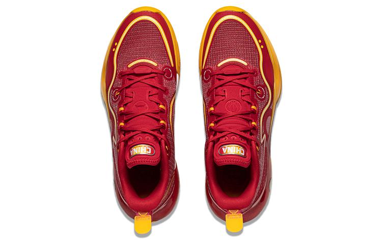 Li-Ning Yushuai Evolution Low 'Red Yellow' ABAS161-6