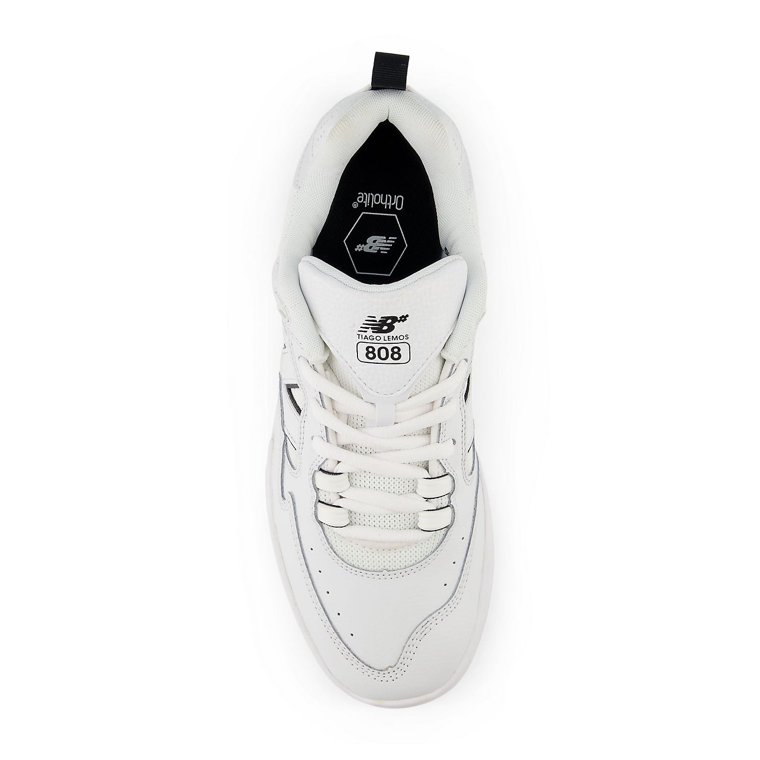 New Balance Numeric T808 x Tiago Lemos 'White Black Gum' NM808TNB