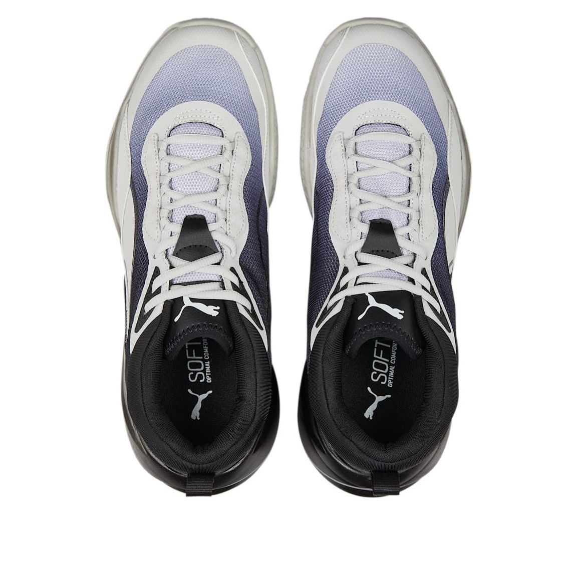 PUMA Playmaker Fade Basketball Shoes 'White Black' 389328-02