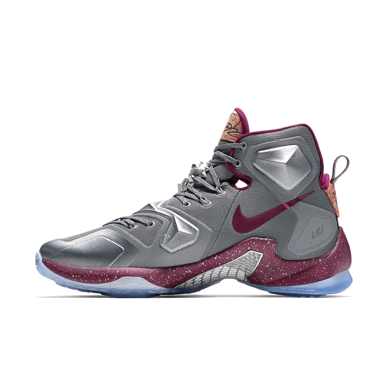 Nike LeBron 13 Opening Night 'Grey Red Goldsilver' 823301-060