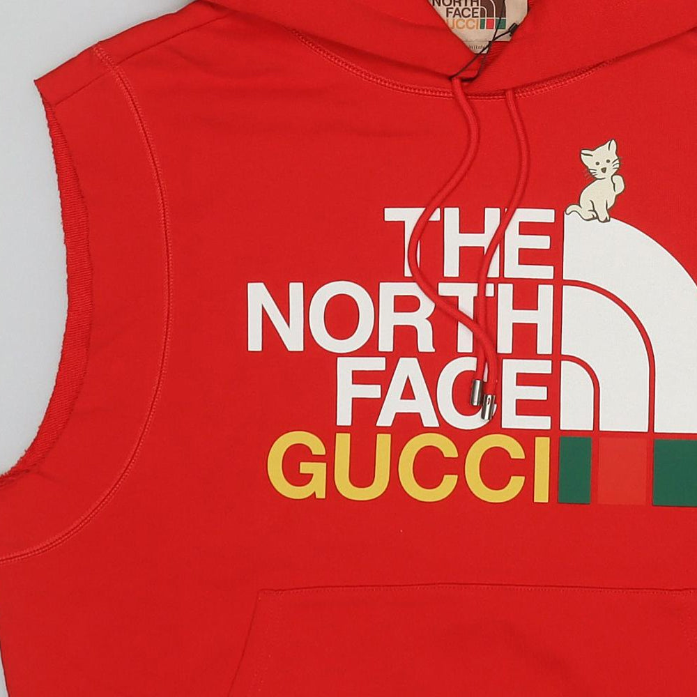 Gucci x The North Face Sleeveless Sweatshirt 'Green' 663243-XJDW2-3450