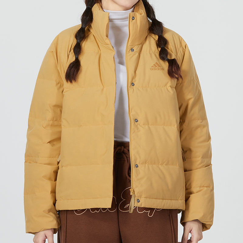 (WMNS) adidas Helionic Relaxed Down Jacket Asia Sizing 'Tan' HE1457