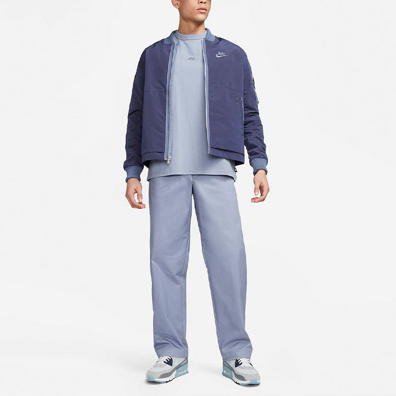 Nike Club Woven Straight Leg Trousers 'Blue' DX3337-493