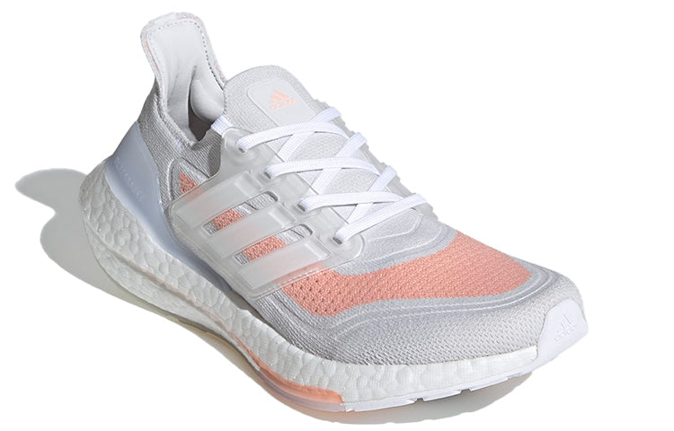 (WMNS) adidas Ultraboost 21 'White Glow Pink' FY0396