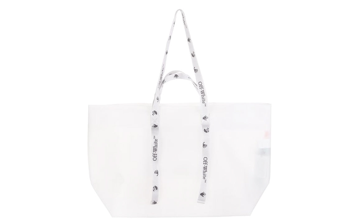 Off-White Commercial HandholdBag White OWNA094E20PLA0020110