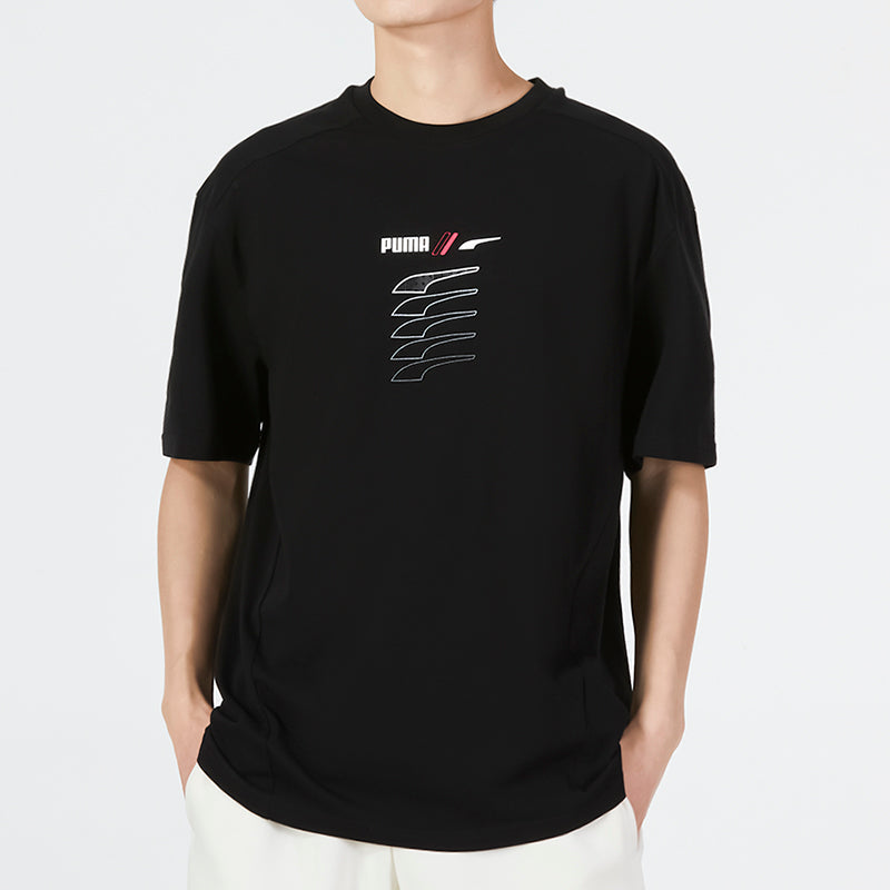 PUMA Rad/Cal Graphic Tee 'Black' 671716-01