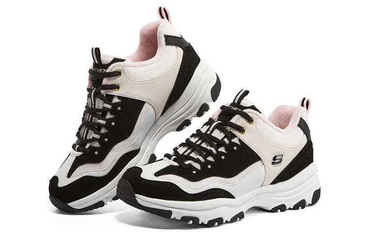 (WMNS) Skechers I-Conik 'Pink Black' 8730074-BKNT