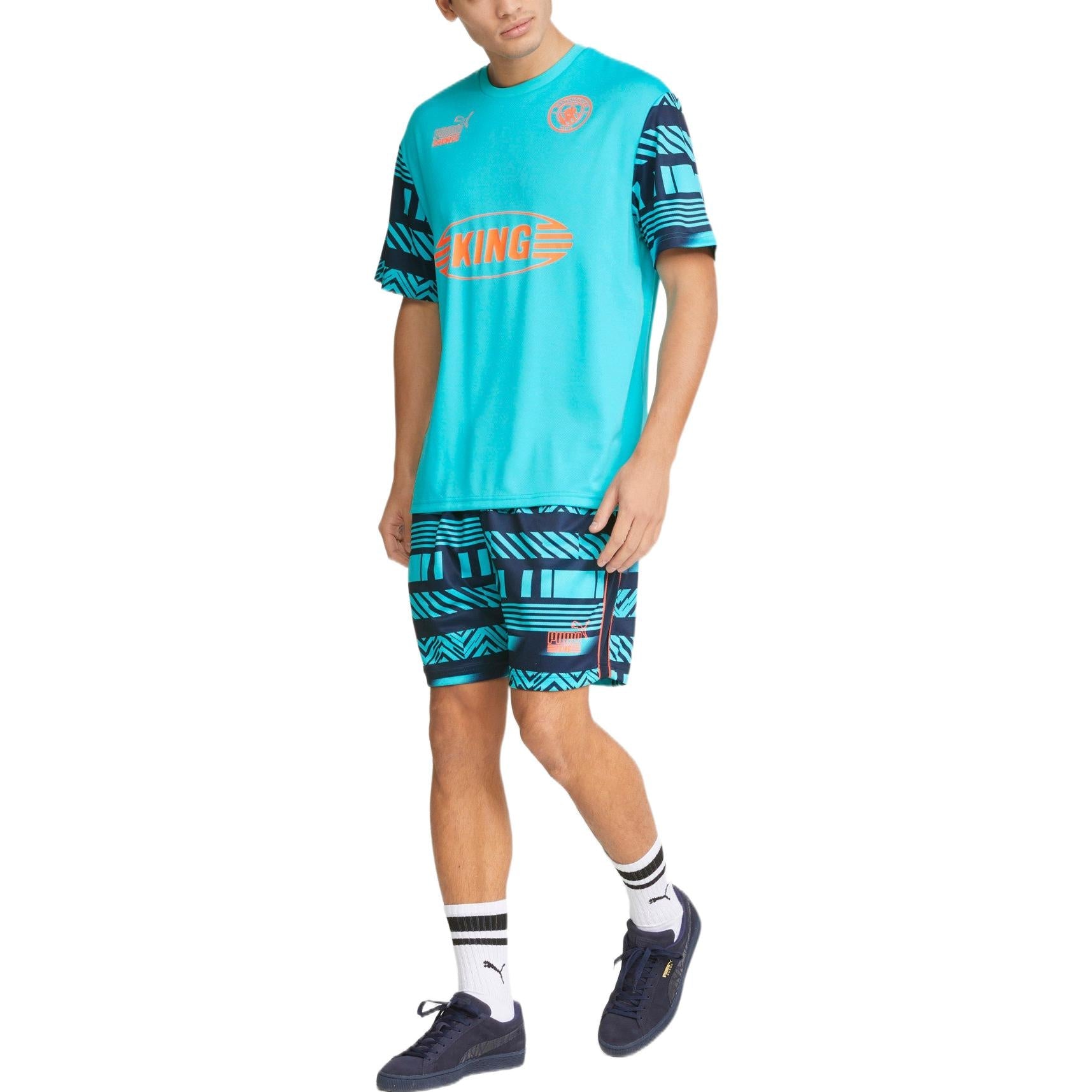 PUMA Man City FtblHeritage Football Jersey 'Blue' 765213-09
