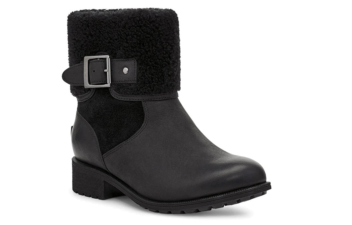 (WMNS) UGG Elings Snow Boots Black 1112620-BBLC