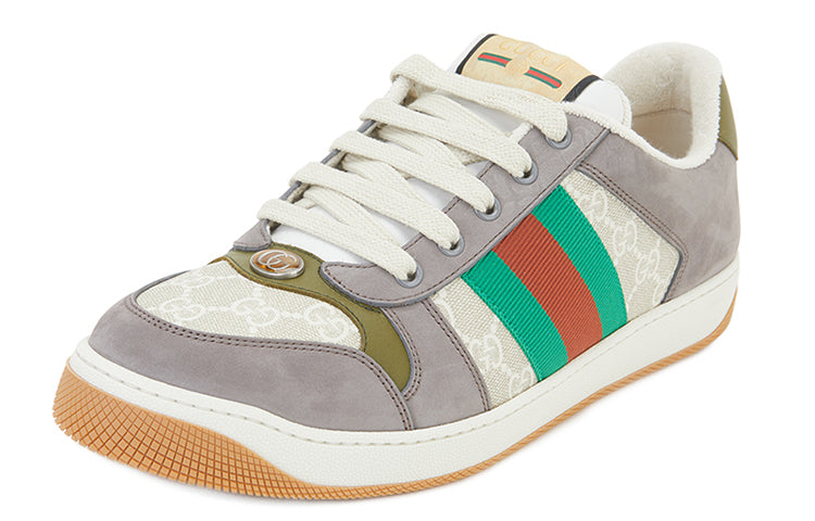 Gucci Screener Sneaker 'GG Canvas - Grey Beige' 703648-UULG0-9680