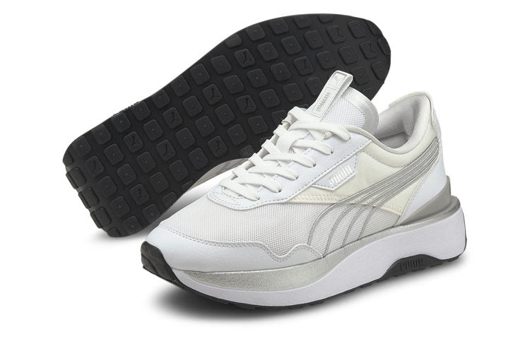 (WMNS) PUMA Cruise Rider Metal 'White Silver' 381615-01
