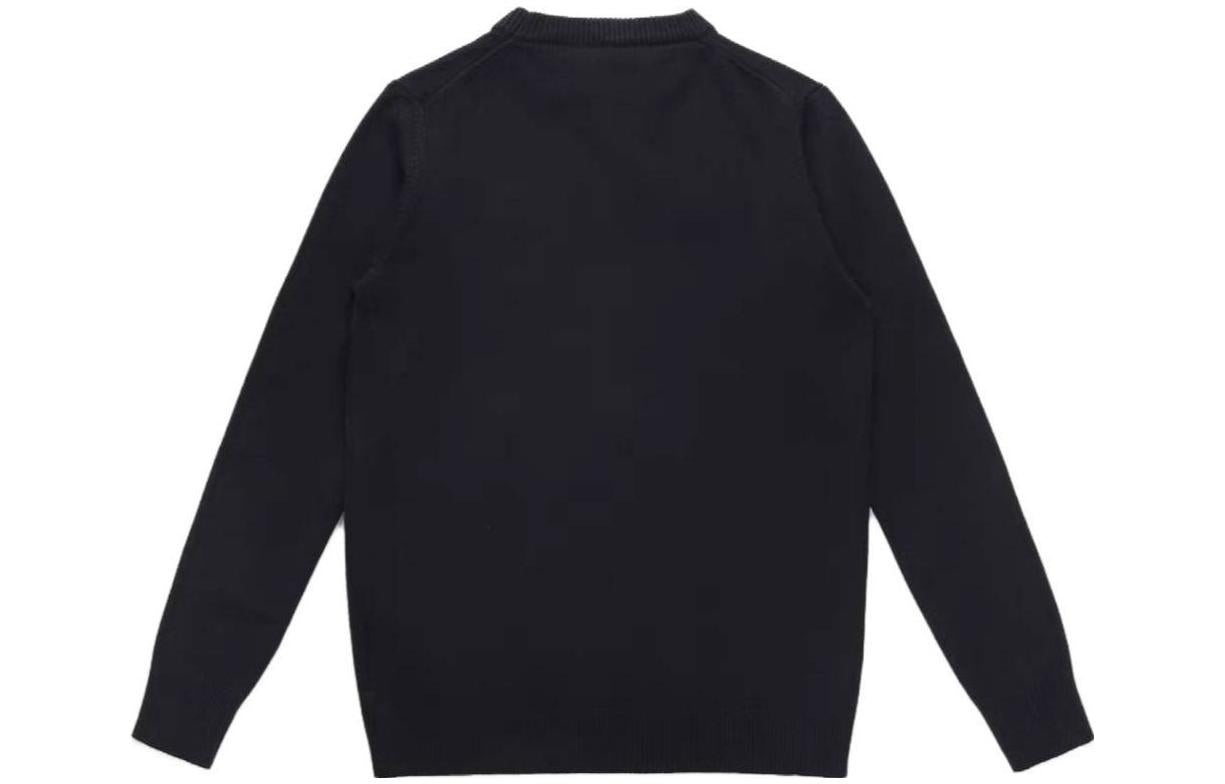 COMME des GARCONS PLAY V-Neck Pullover Red Emblem 'Black' AZ-N002-051-1
