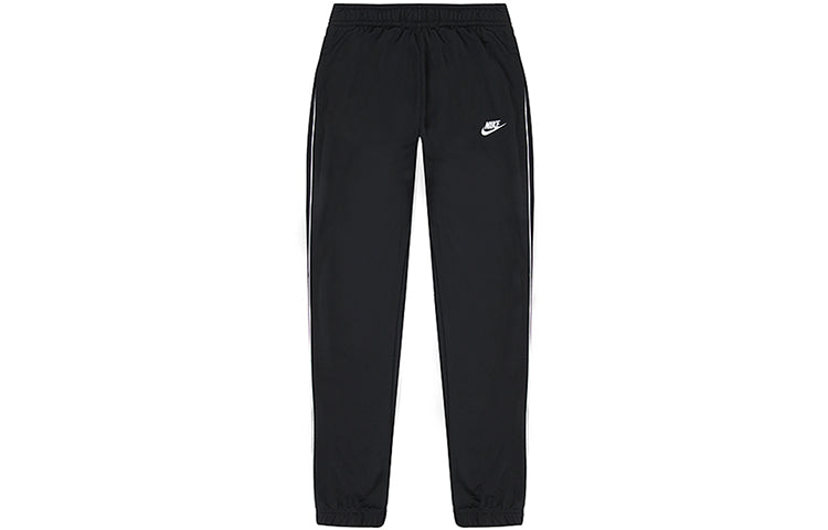 Nike Casual Sports Knit Jacket Long Pants Suit Black BV3034-010