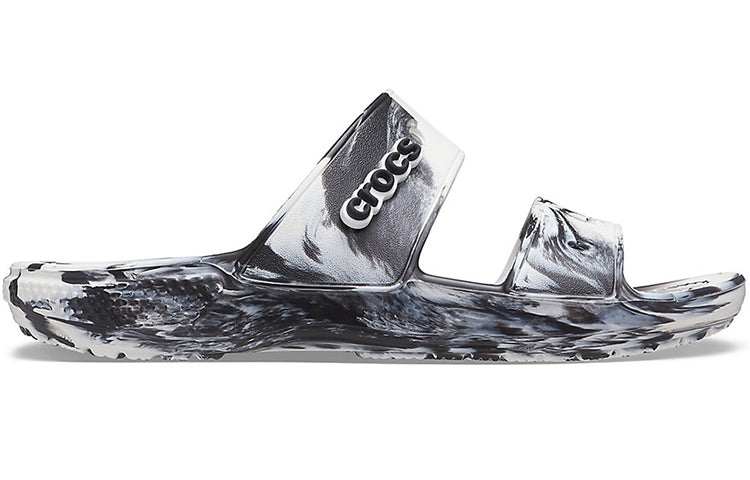 Crocs Classic Clog Marble Beach Sports 'White Black‘ 207701-103