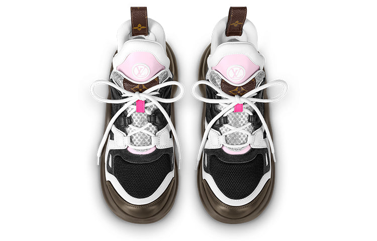 (WMNS) LOUIS VUITTON Archlight Sneakers 'Black Pink Brown' 1A957E