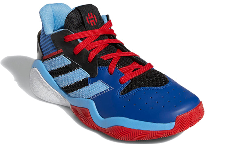 (GS) adidas Harden Stepback J 'Black Red Blue' FW8542