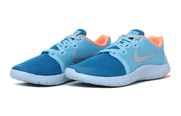 (GS) Nike Flex Contact 2 'Blue White Orange' AH3448-401